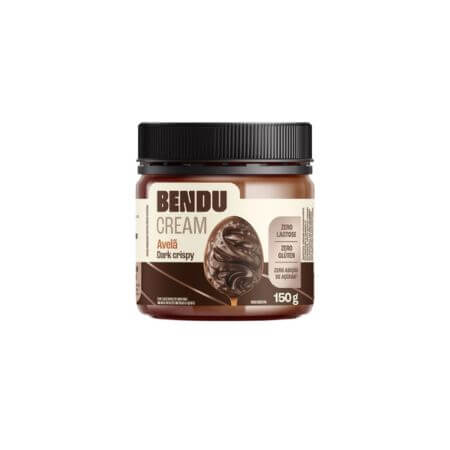 Creme Avelã Dark Crispy 150g Bendu