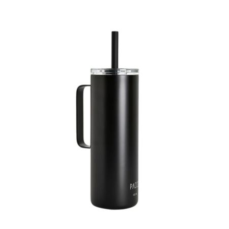 Copo Térmico Slim Cup 600ml Preto PACCO
