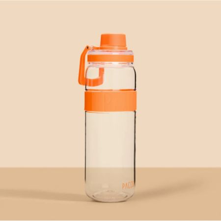 Garrafa Crystal em TRITAN 850ml Tangerina PACCO