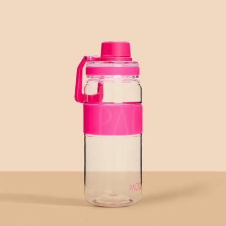 Garrafa Crystal em TRITAN 650ml Pink PACCO