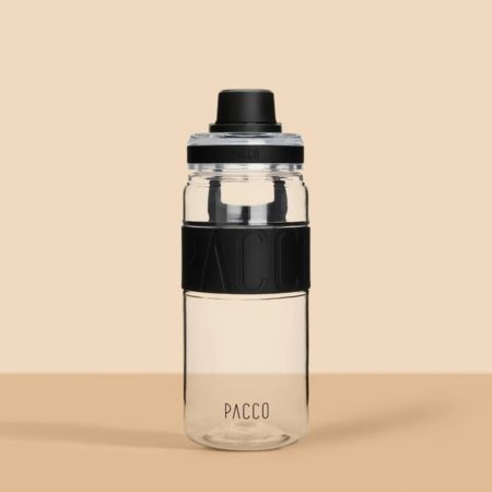 Garrafa Crystal em TRITAN 650ml Preta PACCO