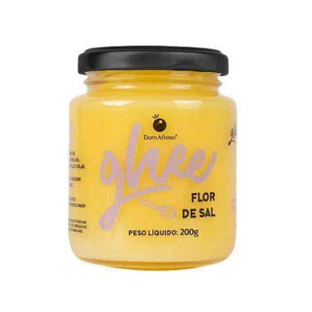 Manteiga Ghee Flor de Sal 200g/240ml Dom Afonso