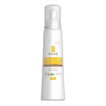 Chamomile e Aloe (Espuma de Limpeza Facial) 150ml Naiak
