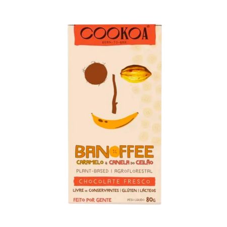 Banoffee Caramelo e Canela do Ceilão 75g Cookoa