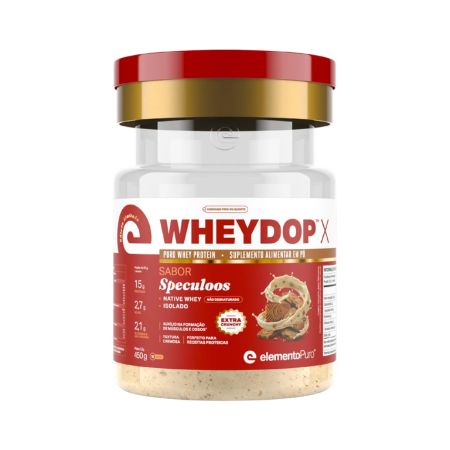 Wheydop X Speculoos Pote 450g Elemento Puro