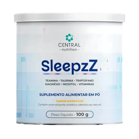 SleepzZ Sabor Maracujá Lata 100g Central Nutrition