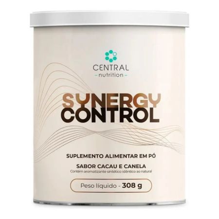 Synergy Control Sabor Cacau e Canela Lata 308g Central Nutrition