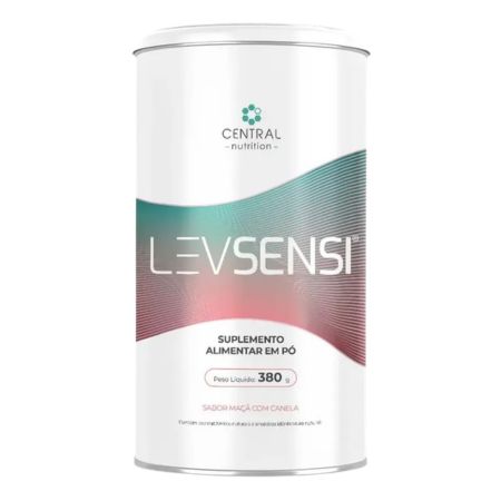 LevSensi Sabor Maçã com Canela Lata 380g Central Nutrition