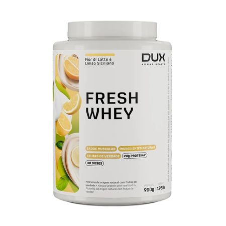 Fresh Whey 900g Fior Di Latte e Limão Siciliano Dux Nutrition