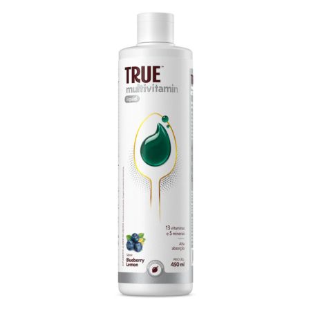True Multivitamin Liquid Bluebrry Lemon 450ml True Source