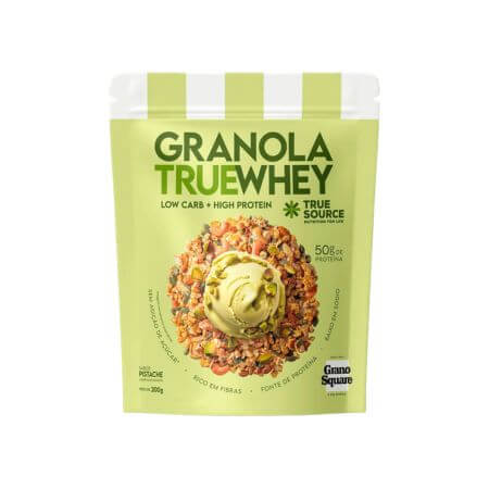 Granola True Whey Pistache Low Carb 200g True Source