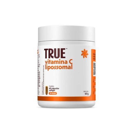 True Vitamina C Lipossomal 60 Cápsulas True Source