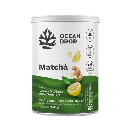 Matchá Chai Latte em Pó 150g Ocean Drop
