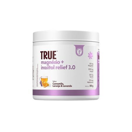 Magnésio + Inositol Relief 3.0 Camomila Laranja e Lavanda 350g True Source