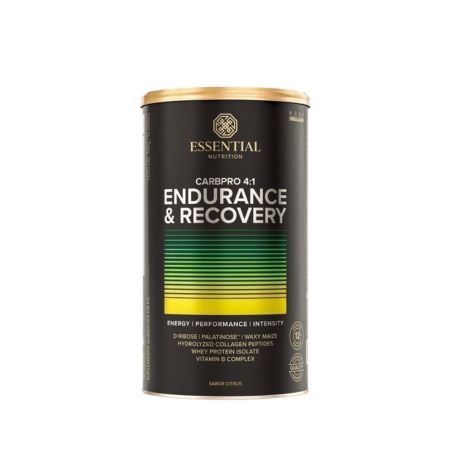 CarbPro 4:1 Recovery Citrus Lata 700g 10 Doses Essential Nutrition