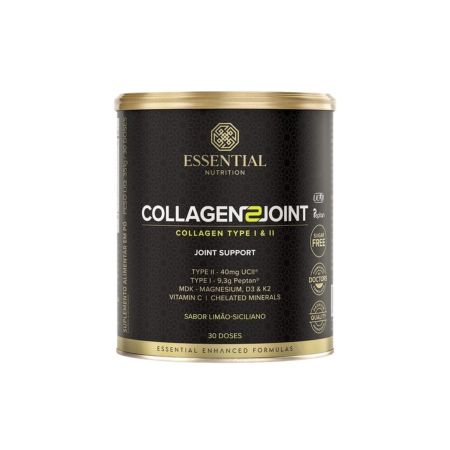 Collagen 2 Joint Limão Siciliano Lata 351g 30 Doses Essential Nutrition