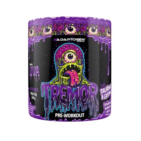 Tremor Pré Workout Uva 240g Adaptogen