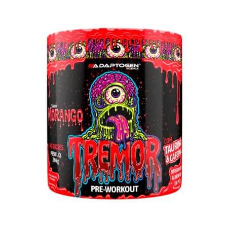 Tremor Pré Workout Morango 240g Adaptogen