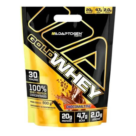 Gold Whey Chocomaltine BAG 900g Adaptogen