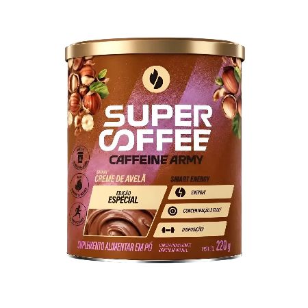 Supercoffee 3.0 Creme de Avelã 220g Caffeine Army