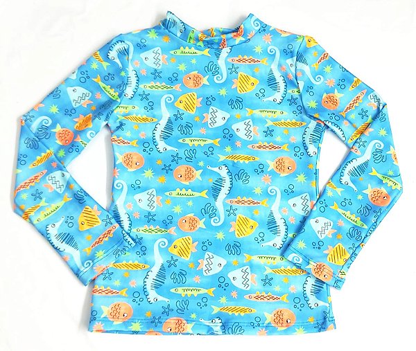 Camisa Infantil de Proteção UV
