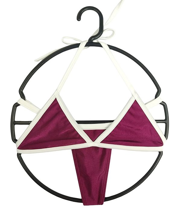 Conjunto com Top Fixo em Lycra