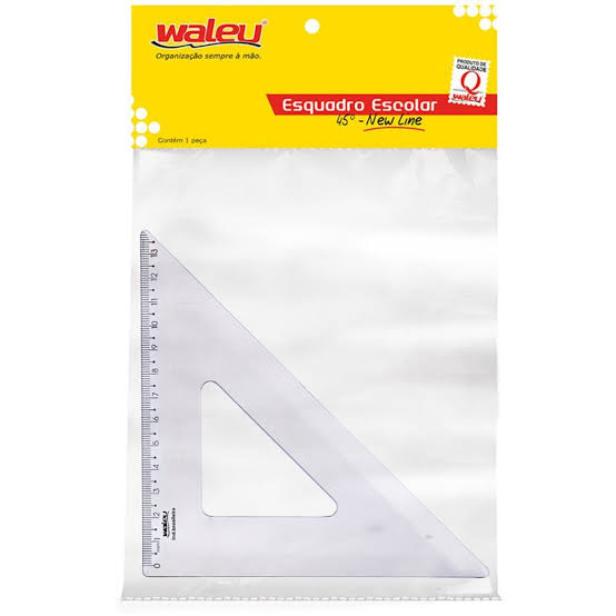 REGUA ESQUADRILHA 45º WALEU