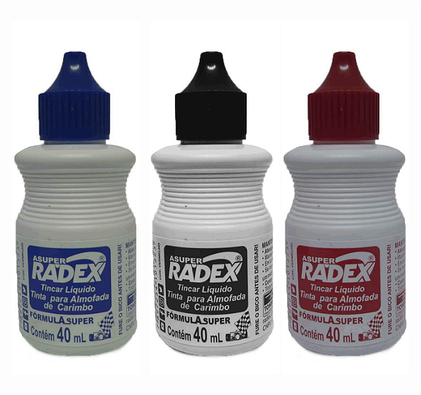 TINTA PARA CARIMBO 40ML RADEX