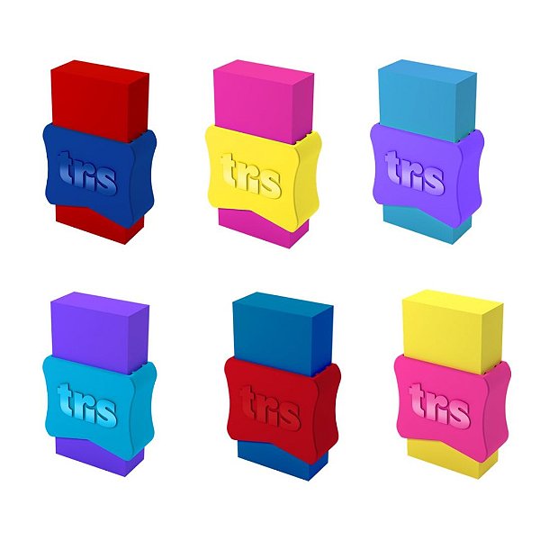 BORRACHA SCHOOL NEON TRIS