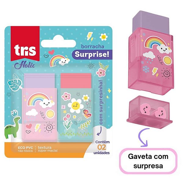 BORRACHA HOLIC SURPRISE TRIS