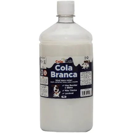 COLA LÍQUIDA BRANCA 1KG COLAMAIS