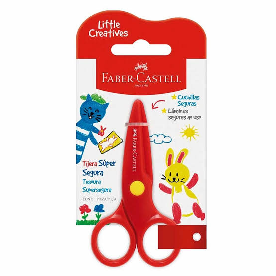 TESOURA LITTLE FABER CASTELL