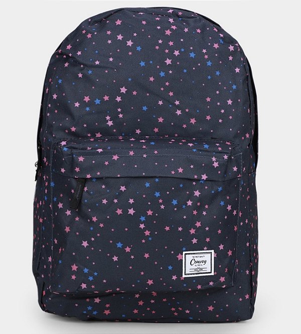 MOCHILA CONVOY ESTRELAS AZUL ESCURO YINS