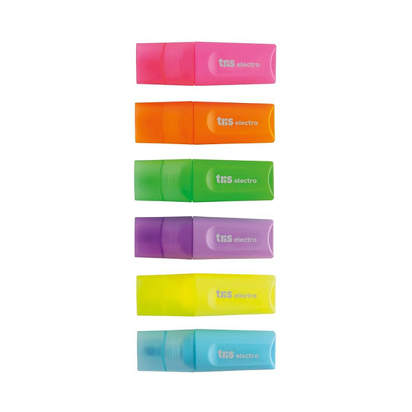 CANETA MARCA TEXTO ELECTRO NEON TRIS