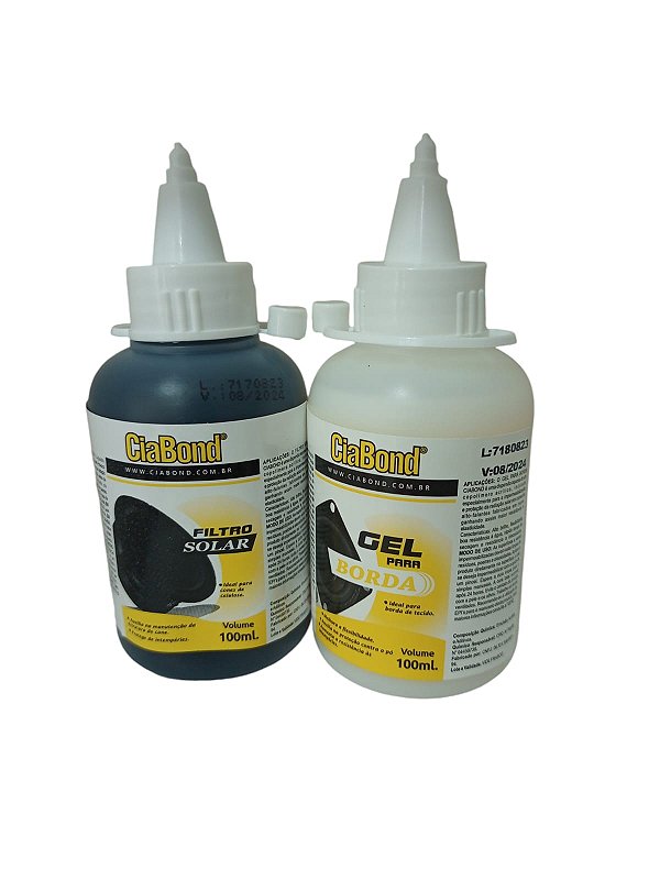Gel para Borda + Filtro Solar CiaBond 100ML p/ Alto Falante