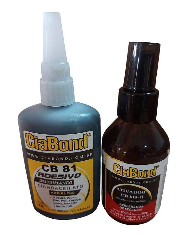 Cola Ciano CB 81 CiaBond Adesivo + Ativador