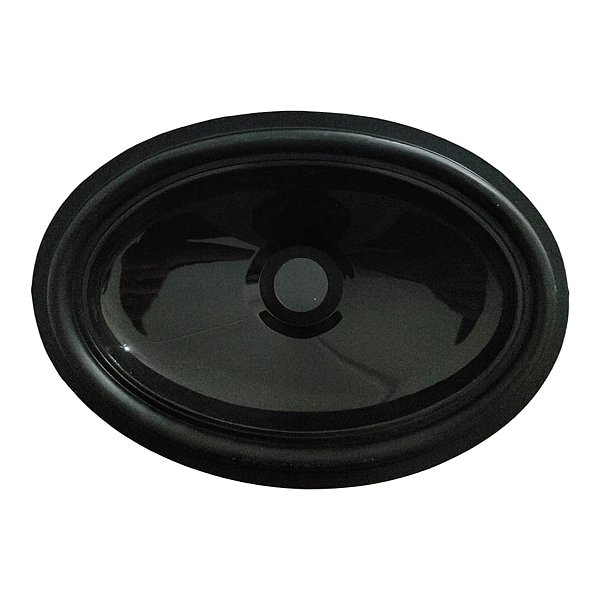 Cone Alto Falante 6x9 Bacia Borda Borracha