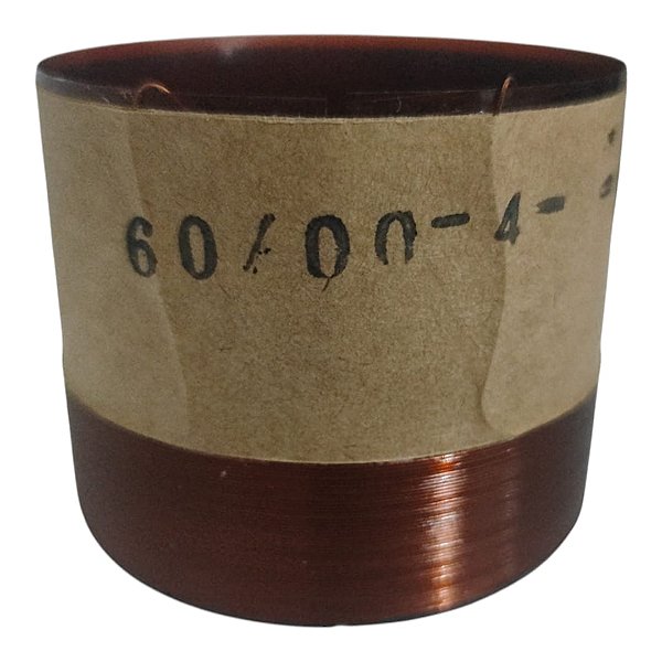 Bobina 60/00 4 Ohms Street Bass 50x15 kaptonn Fio Cobre