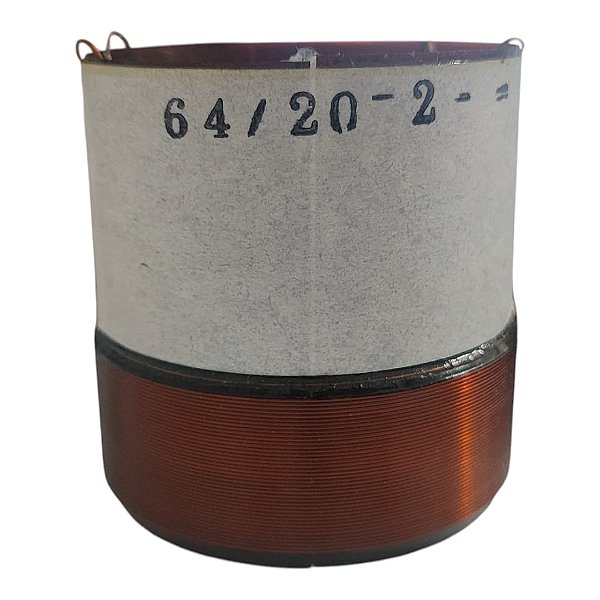 Bobina P Reparo De Alto Falante 64/20 2ohms Bravox Uxp