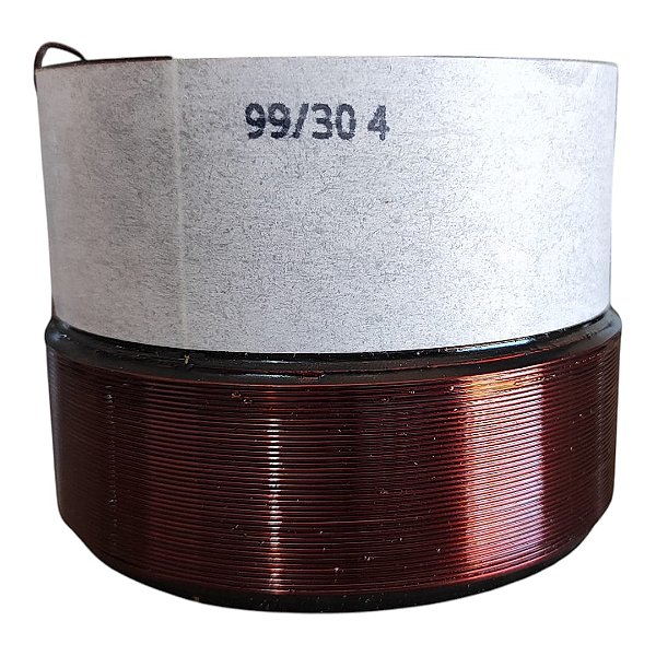 Bobina 99/30 4 Ohms Ccaw P/ Alto Falante Target Bass 80x30