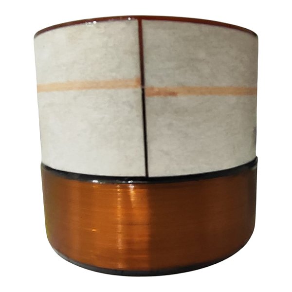 Bobina P/ Alto Falante 114/00 4 Ohms Bobina De Racha 90X35 Aluminio