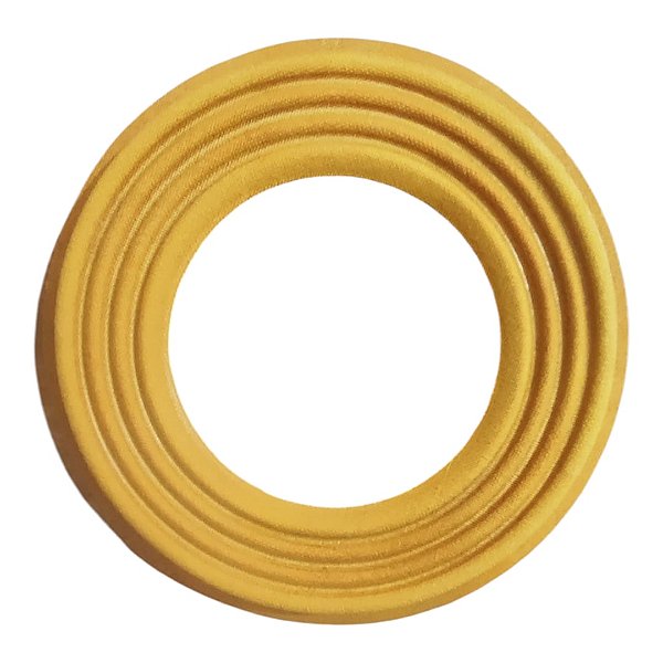 Centragem Alta Para Alto Falante Eros 180mm Amarela Furo 99