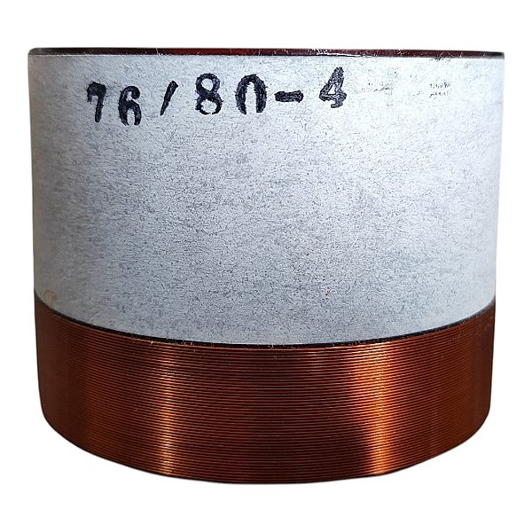 Bobina 76/80 Para Alto Falante 50mmx15mm