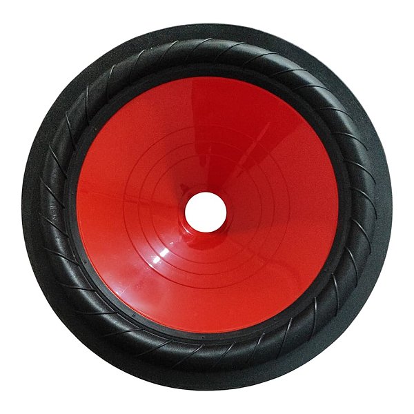 Cone De 12 Polegadas Para Alto Falante + Protetor E Cola