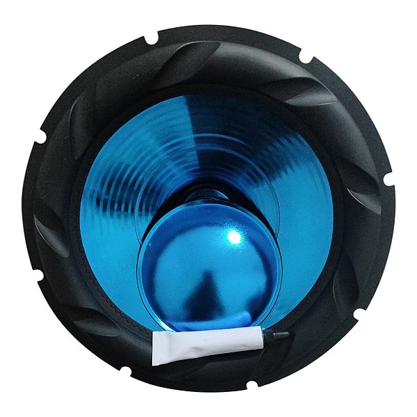 Cone Para Alto Falante Azul 12 Polegadas + Protetor E Cola