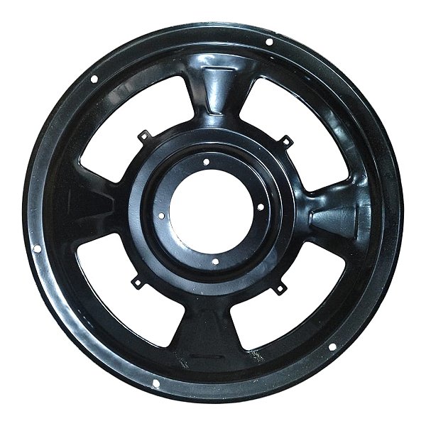 Carcaça De Chapa Para Alto Falante 12" Compatível Com TR620