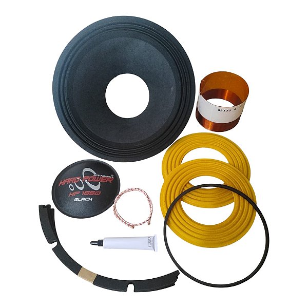 Reparo Do Alto Falante Hard Power 1850w 12 Desmontado