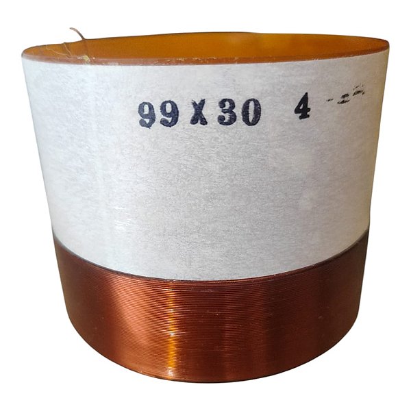 Bobina 99/30 para Alto Falante Hard Power 1850w 12 polegadas
