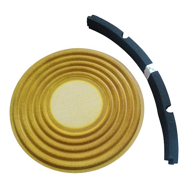 Kit Panzer: Bobina E Protetor Alto-falante 133/50 + Centragem E Guarnição 18 Polegadas