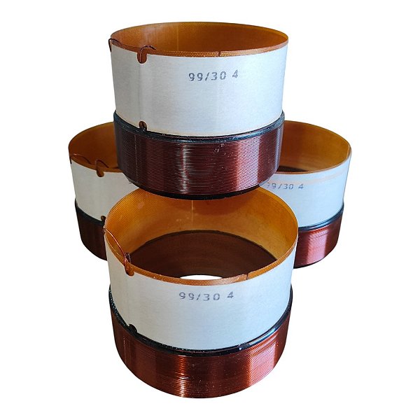 Kit 4 Bobinas Para Alto Falante 99/30 441 CCAW
